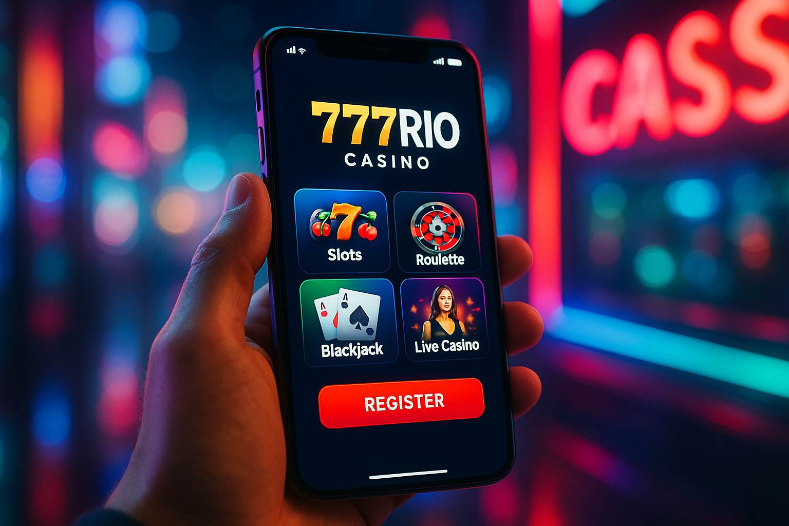Baixar o 777RIO Cassino App