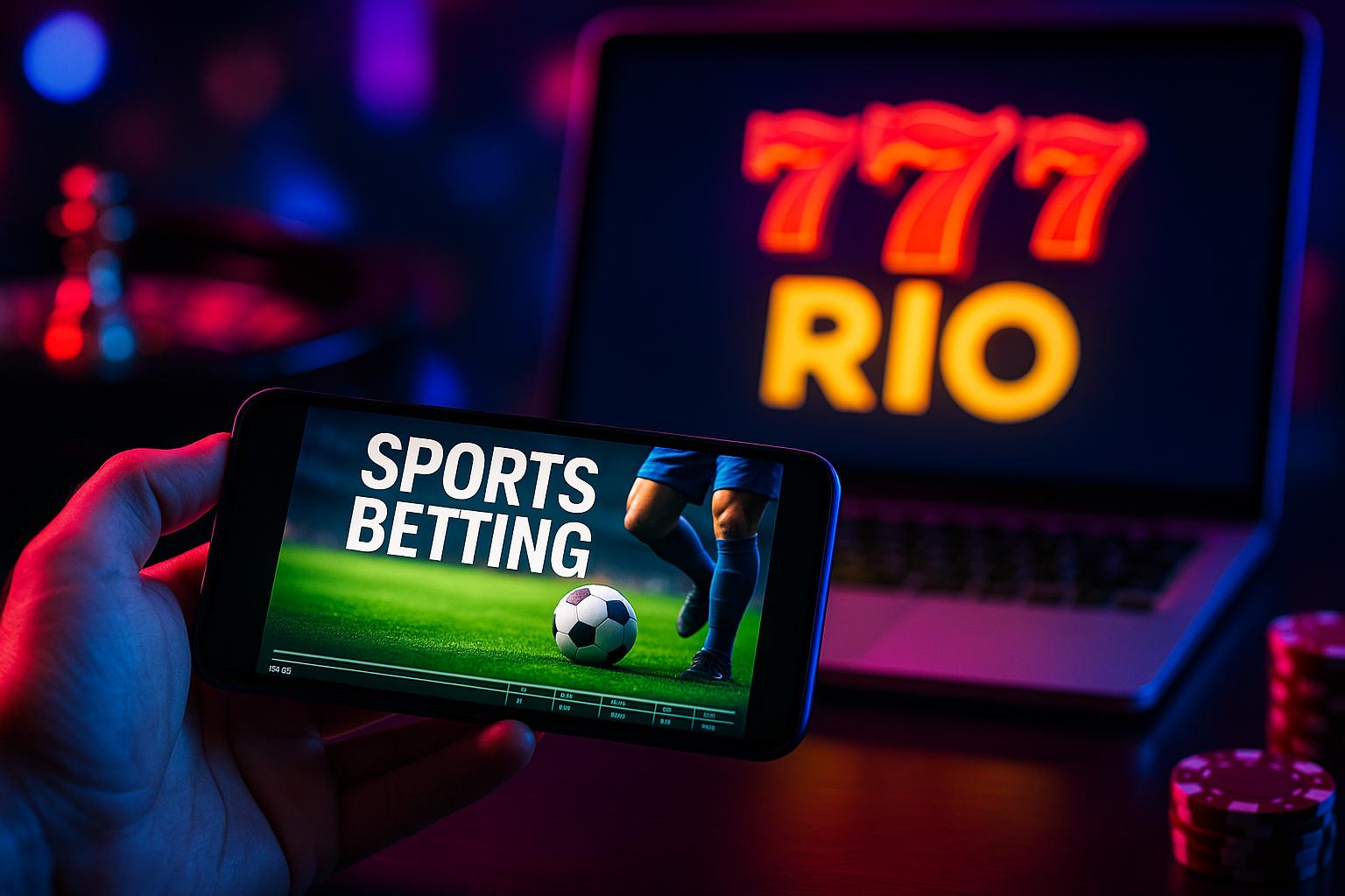 Aposte em apostas esportivas no cassino online 777RIO