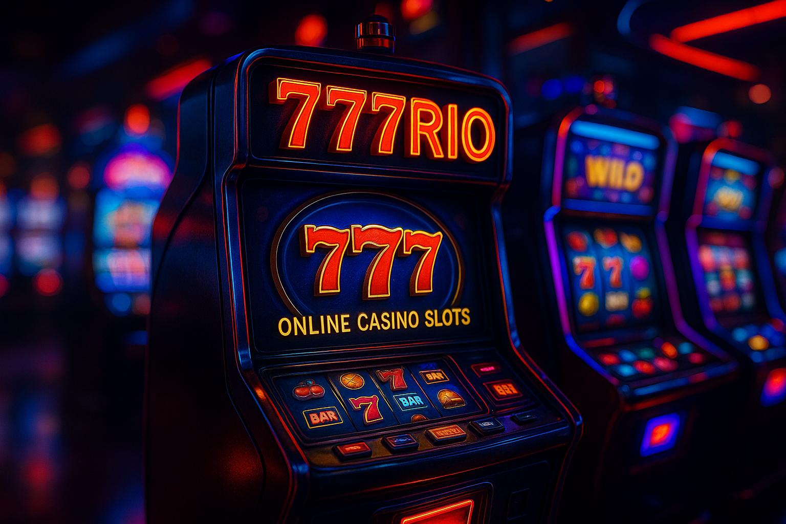 Jogos de Slot no Casino Online 777RIO