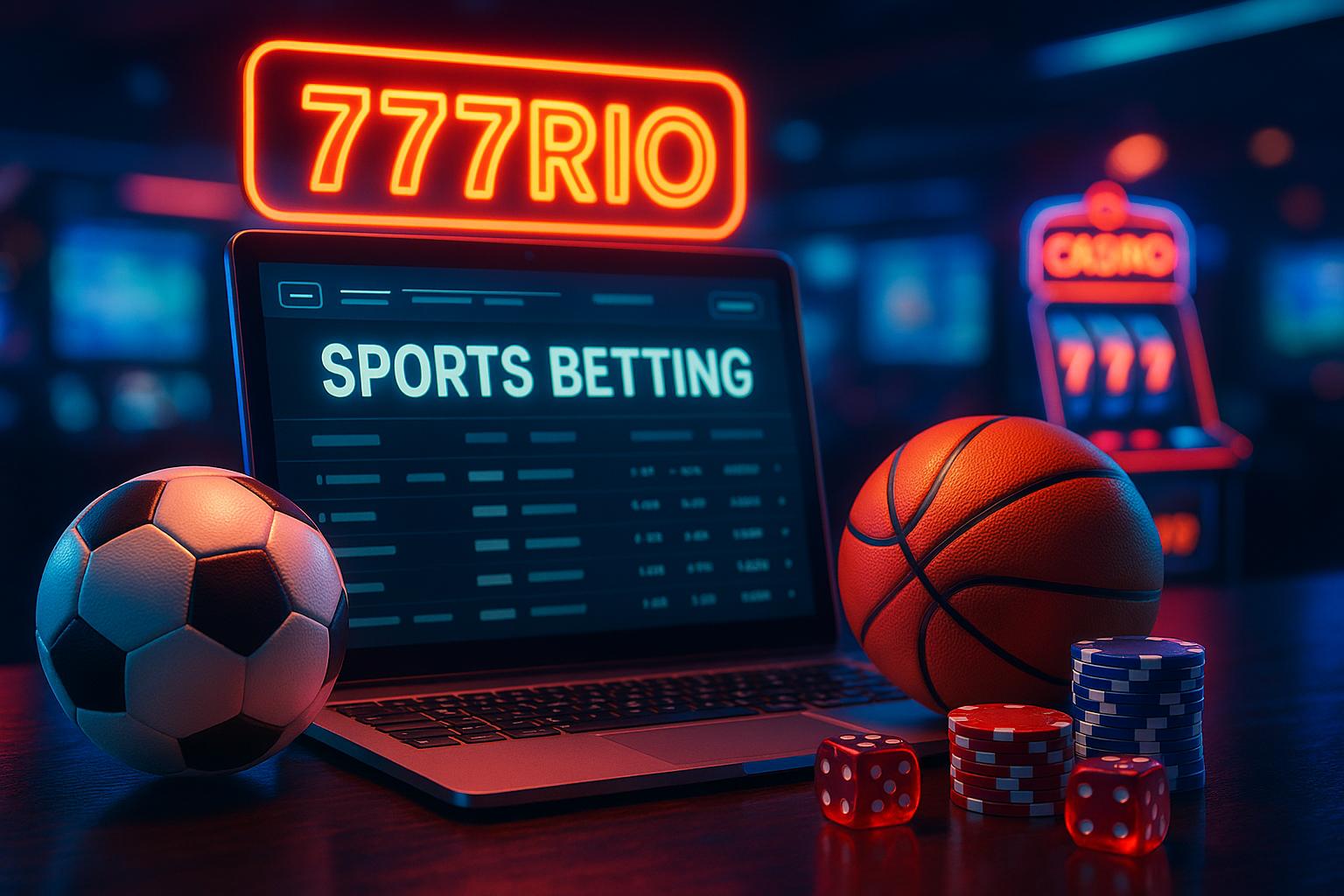Apostas esportivas no cassino online 777RIO
