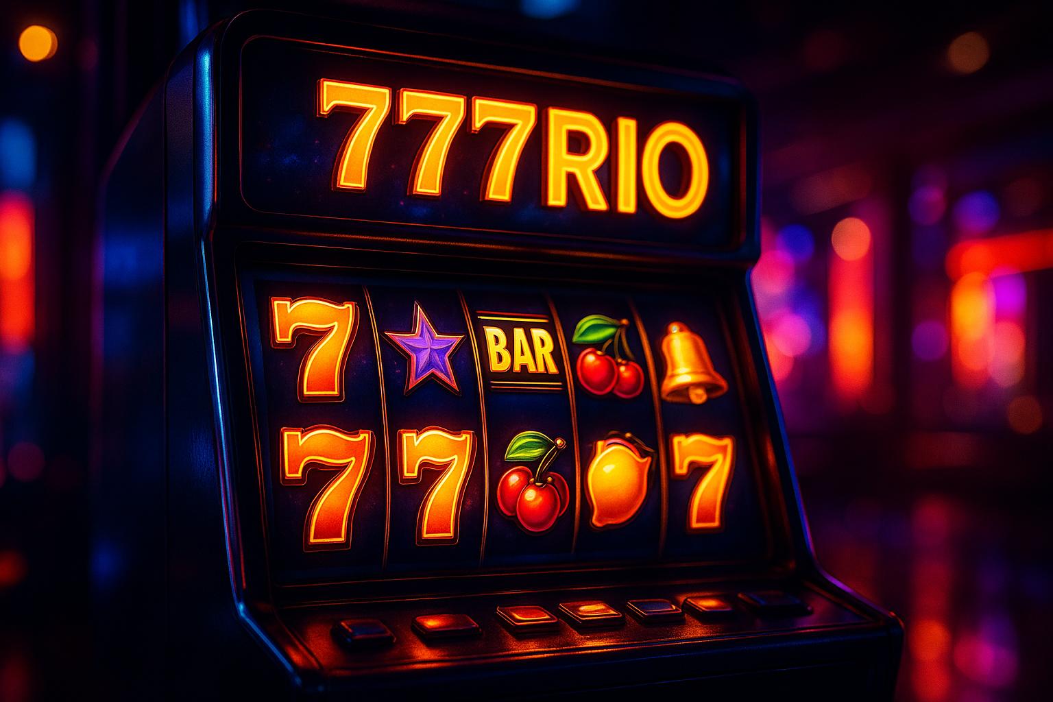 Explore o mundo das slot machines no 777RIO Casino